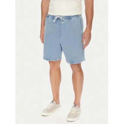 Zdjęcie Mustang Szorty jeansowe Prague 1016652 Niebieski Loose Fit