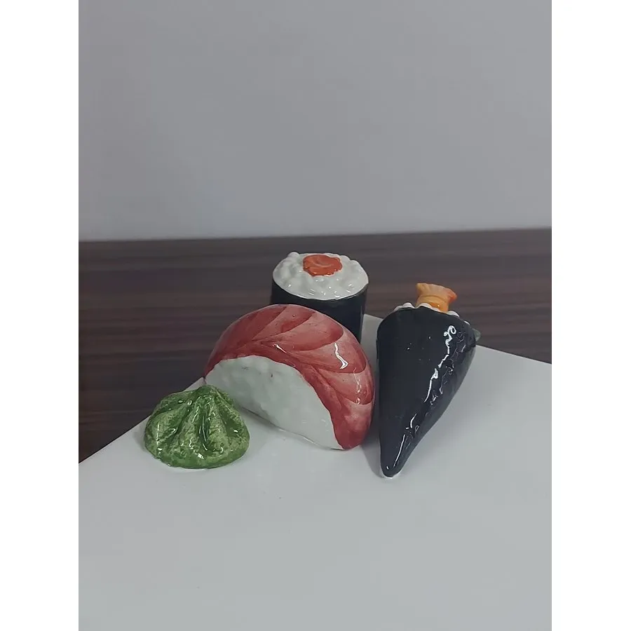 obrazek 6 Mały prostokątny talerz do sushi - Le Ceramiche