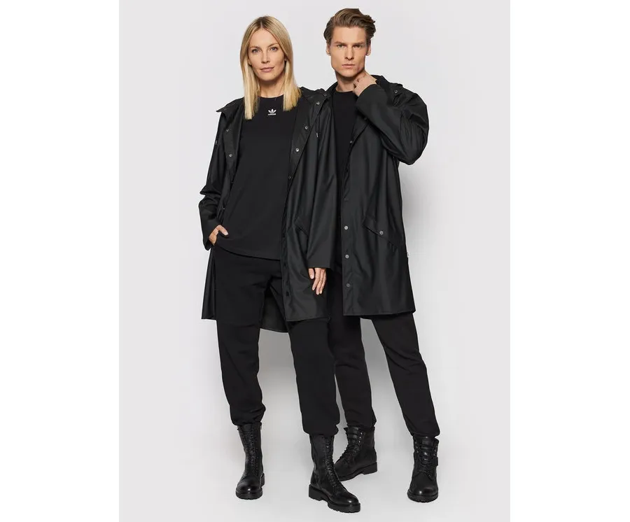 obrazek 1 Rains Kurtka przeciwdeszczowa Unisex 12020 Czarny Regular Fit