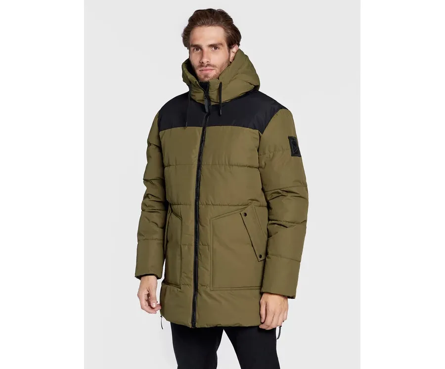 obrazek 1 Halti Kurtka zimowa Linjat 065-0419 Zielony Regular Fit