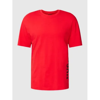 Zdjęcie T-shirt o luźnym kroju z nadrukiem z logo