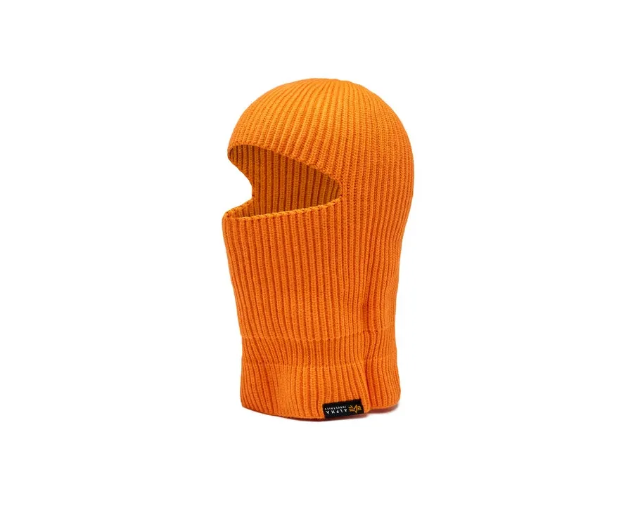 obrazek 1 Alpha Industries Kominiarka Label Balaclava 138901 Pomarańczowy