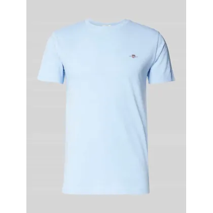 Zdjęcie T-shirt o kroju slim fit z wyhaftowanym logo