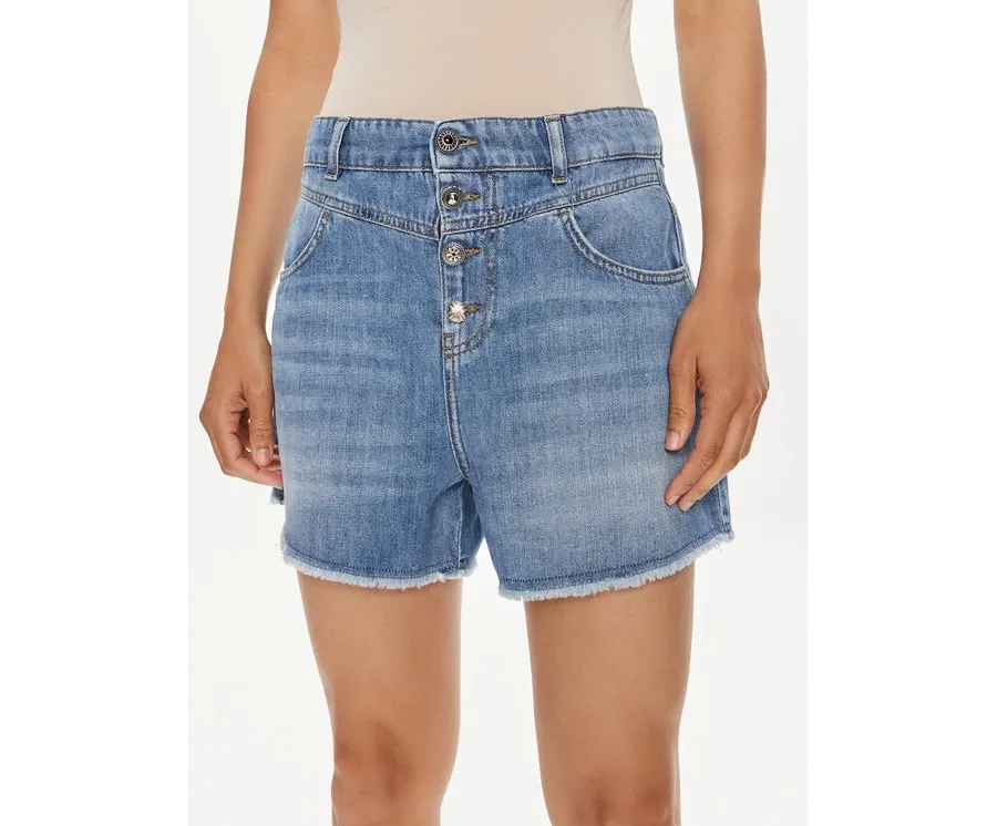 obrazek 1 Liu Jo Szorty jeansowe UA4161 D4828 Niebieski Relaxed Fit