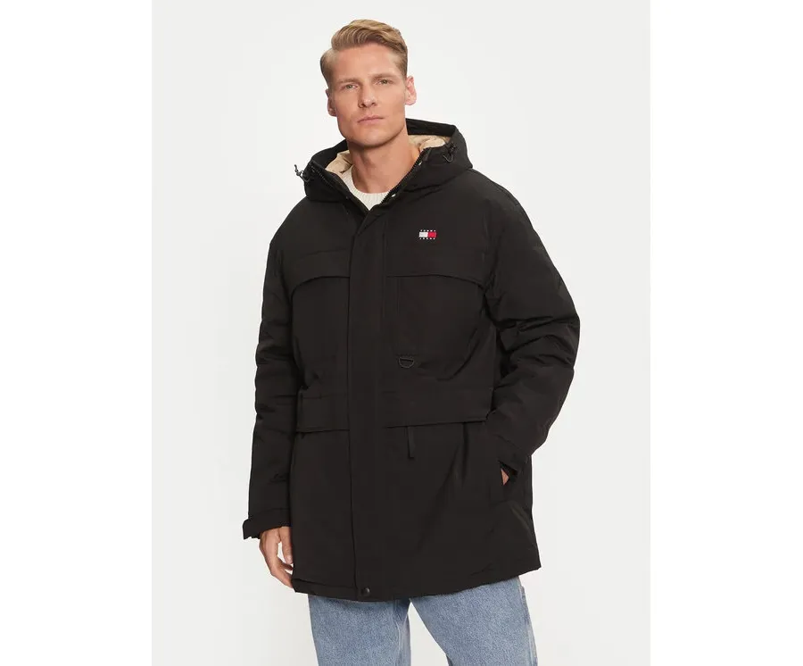 obrazek 1 Tommy Jeans Kurtka zimowa DM0DM20005 Czarny Relaxed Fit