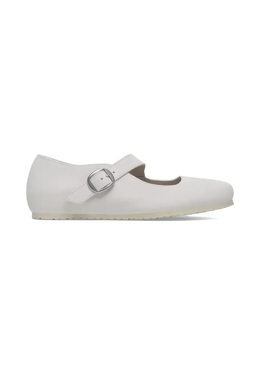 obrazek 1 Birkenstock baleriny nubukowe Tracy LENB kolor biały 1029788