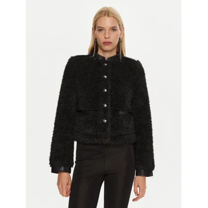 Zdjęcie Patrizia Pepe Futro 2O0142/E054-K103 Czarny Regular Fit