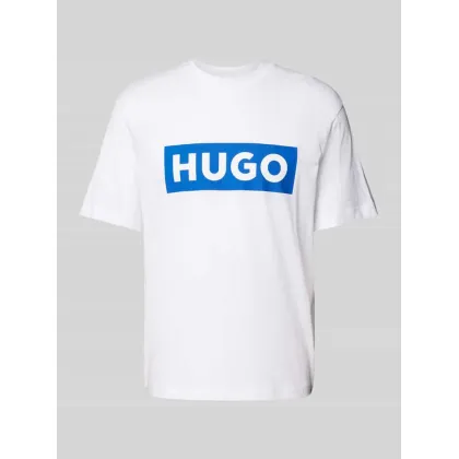 Zdjęcie T-shirt z nadrukiem z logo model ‘Nico’