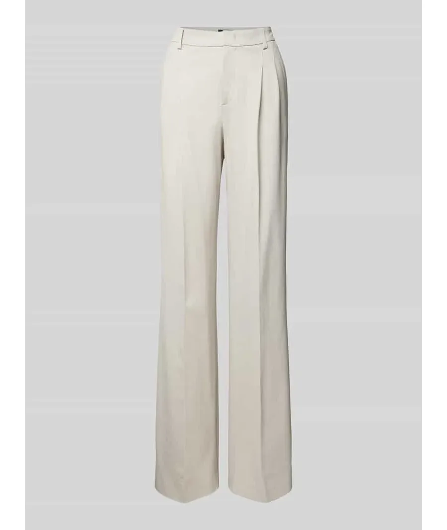 obrazek 1 Spodnie materiałowe z wpuszczanymi kieszeniami w stylu francuskim