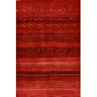 Picture Original hand-woven red carpet from Iran - Jordan