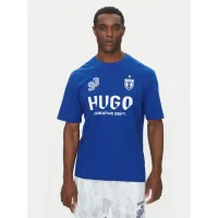 Zdjęcie HUGO T-Shirt Nebulop 50541252 Niebieski Regular Fit