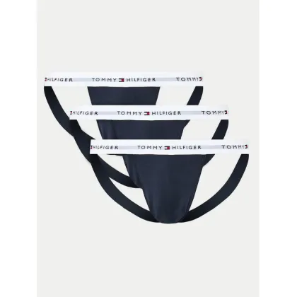 Zdjęcie Tommy Hilfiger Komplet 3 par slipów Jock Strap UM0UM03377 Granatowy