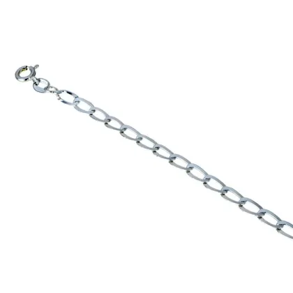 Zdjęcie Złota błyszcząca bransoletka łańcuszkowa dla dzieci 14 cm