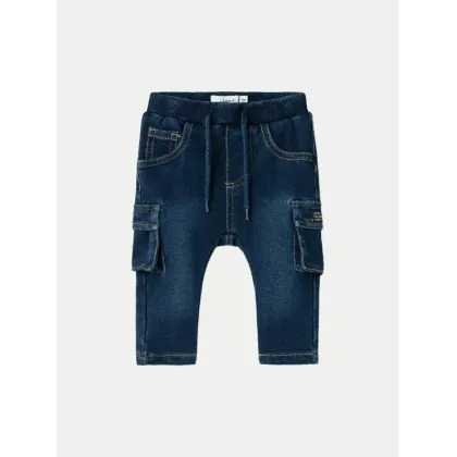 Zdjęcie NAME IT Jeansy 13230842 Granatowy Baggy Fit