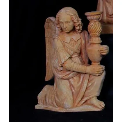 Picture Sculpture of an angel made in terracotta - Fornace Masini