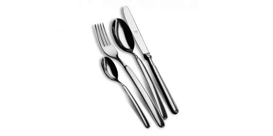 obrazek 1 Designerski włoski komplet łyżeczek do espresso Goccia ze stali nierdzewnej