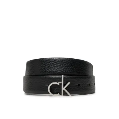Zdjęcie Calvin Klein Pasek Damski Ck Logo Buckle Belt 3.0_Pbl K60K613073 Czarny