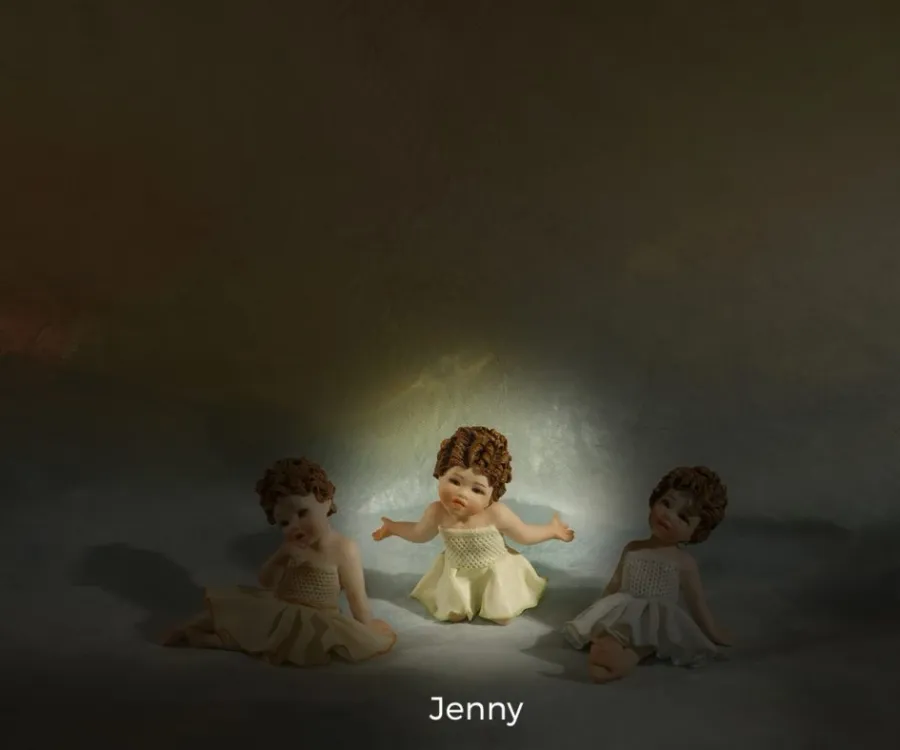 obrazek 1 Laleczka porcelanowa Jenny - Sibania