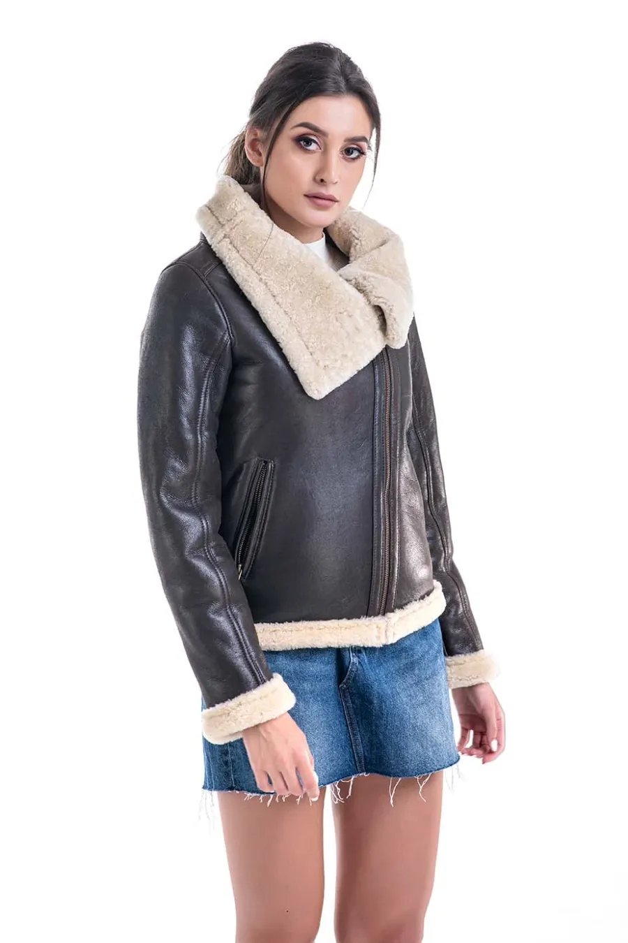 picture 2 Fashionable merino sheepskin jacket - A&A Vesa