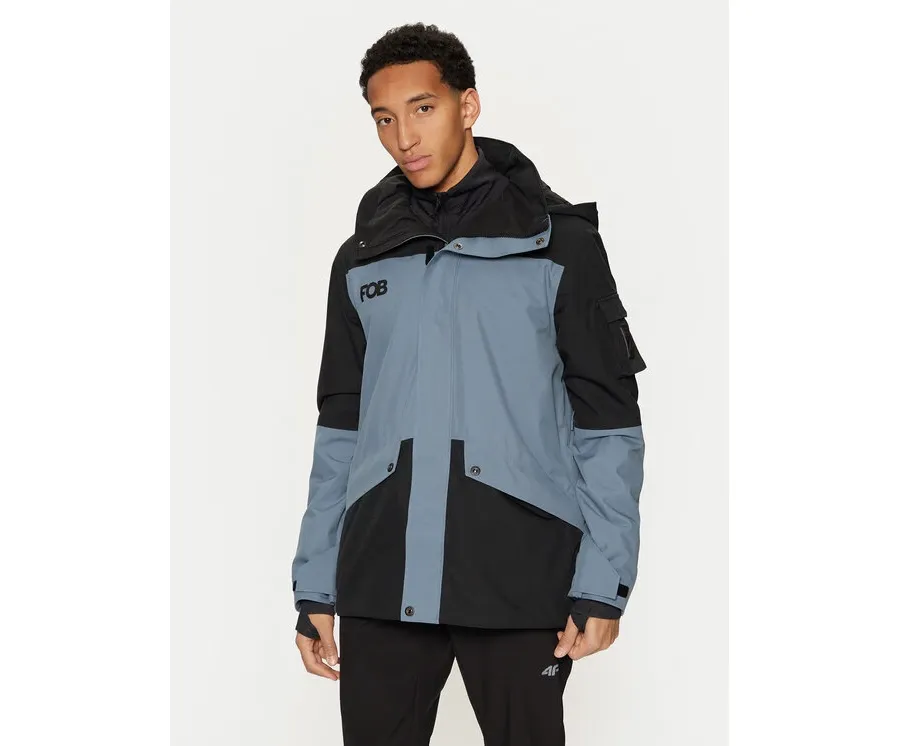 obrazek 1 4F Kurtka snowboardowa 4FWAW24TTJAM509 Niebieski Regular Fit
