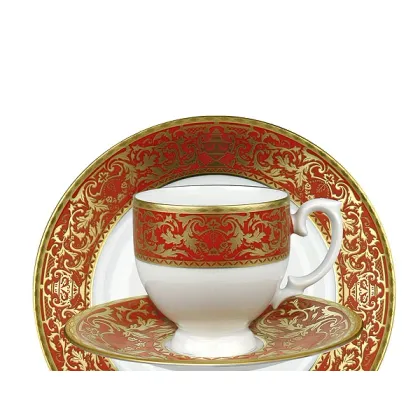 Zdjęcie Filiżanka ze spodkiem z porcelany