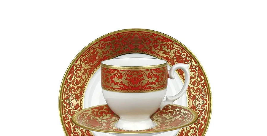 obrazek 1 Filiżanka ze spodkiem z porcelany