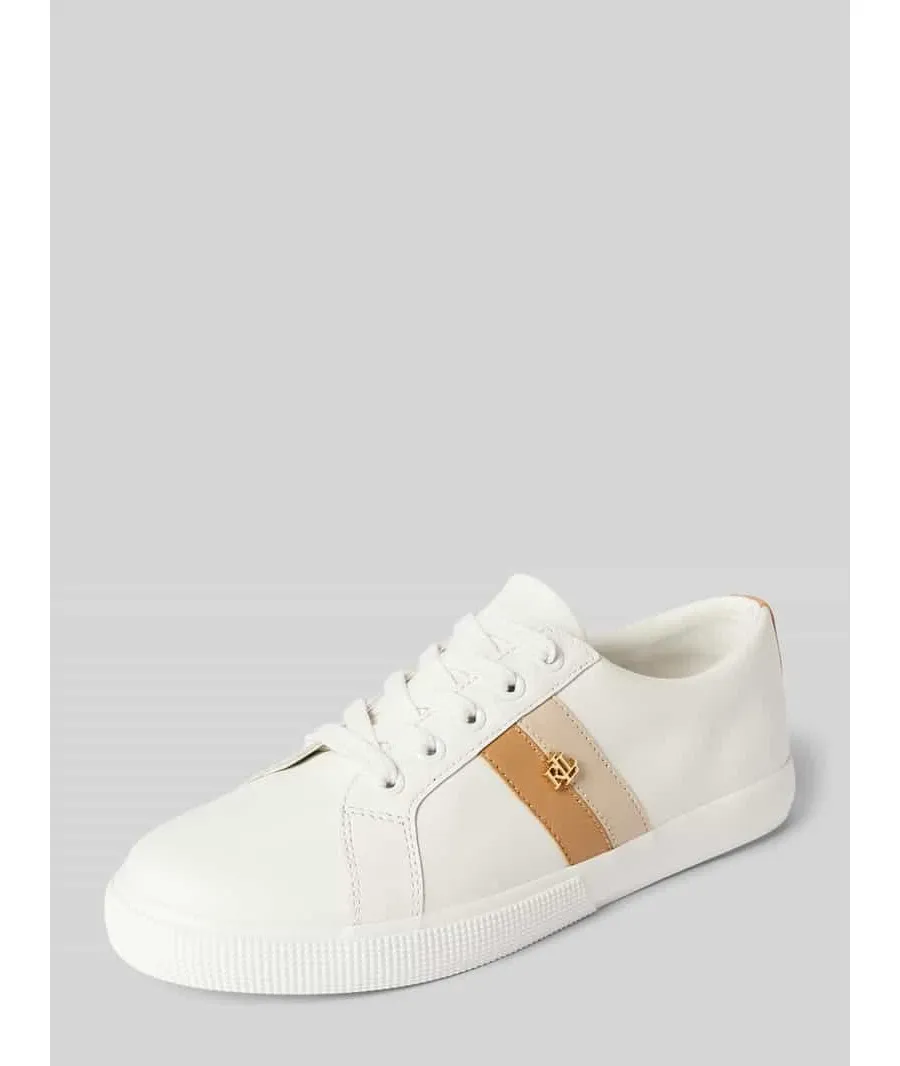 obrazek 1 Lauren Ralph Lauren Sneakersy Janson II 802925365001 Biały LAUREN RALPH LAUREN