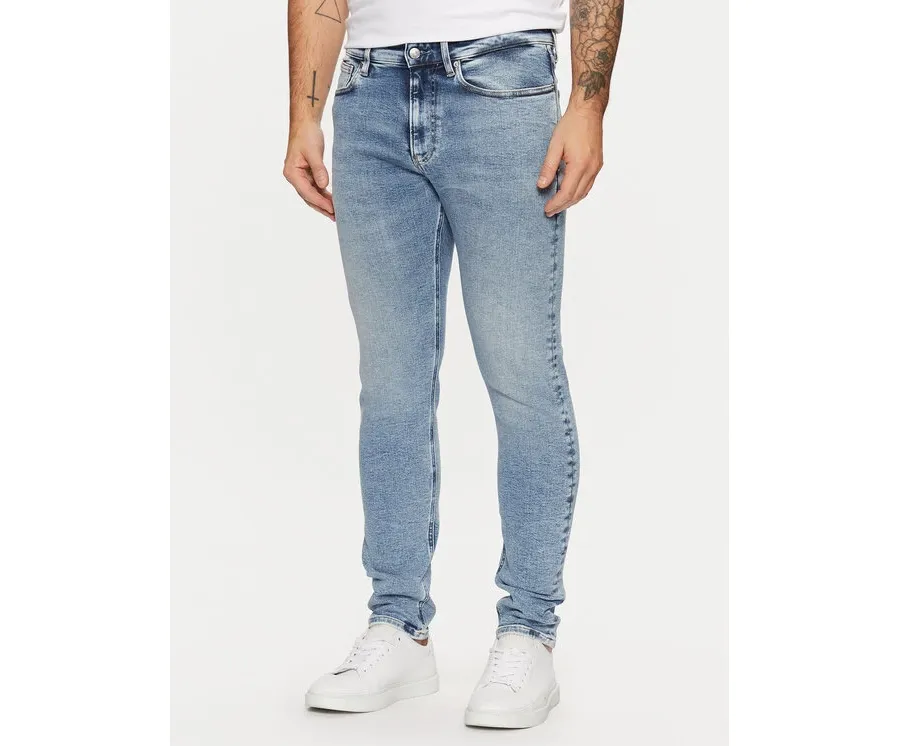 obrazek 1 Calvin Klein Jeans Jeansy J30J326524 Niebieski Skinny Fit