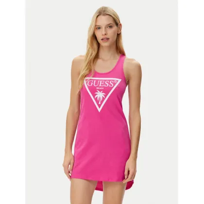 Zdjęcie Guess Sukienka codzienna E3GP03 JA914 Różowy Regular Fit