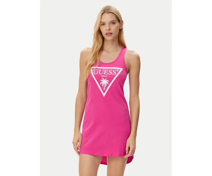 obrazek 1 Guess Sukienka codzienna E3GP03 JA914 Różowy Regular Fit