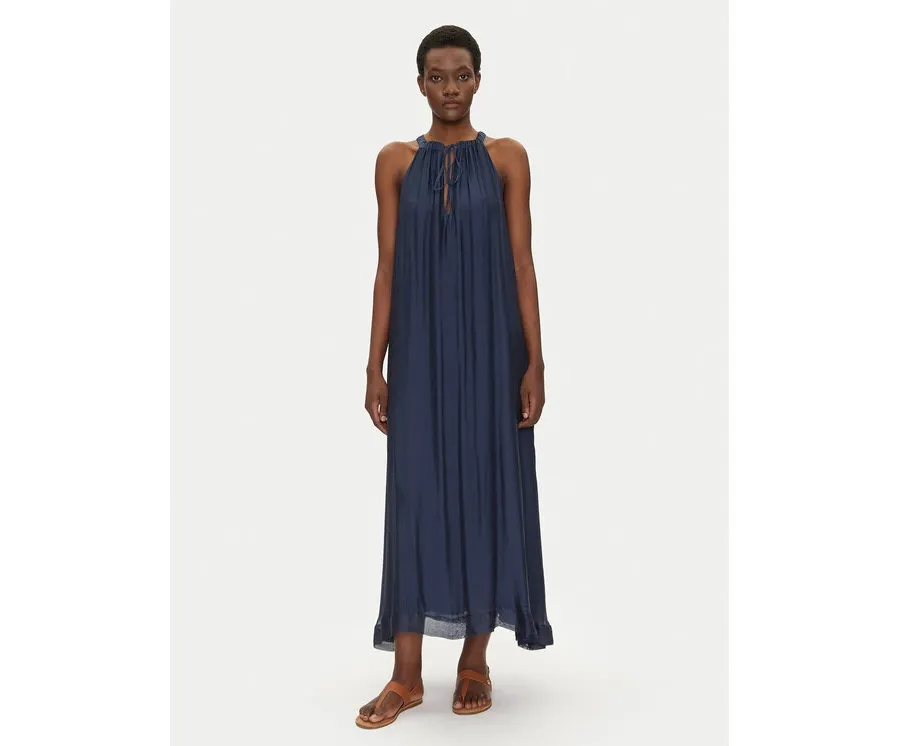 obrazek 1 Bomboogie Sukienka letnia AW8993TSET5 Granatowy Relaxed Fit