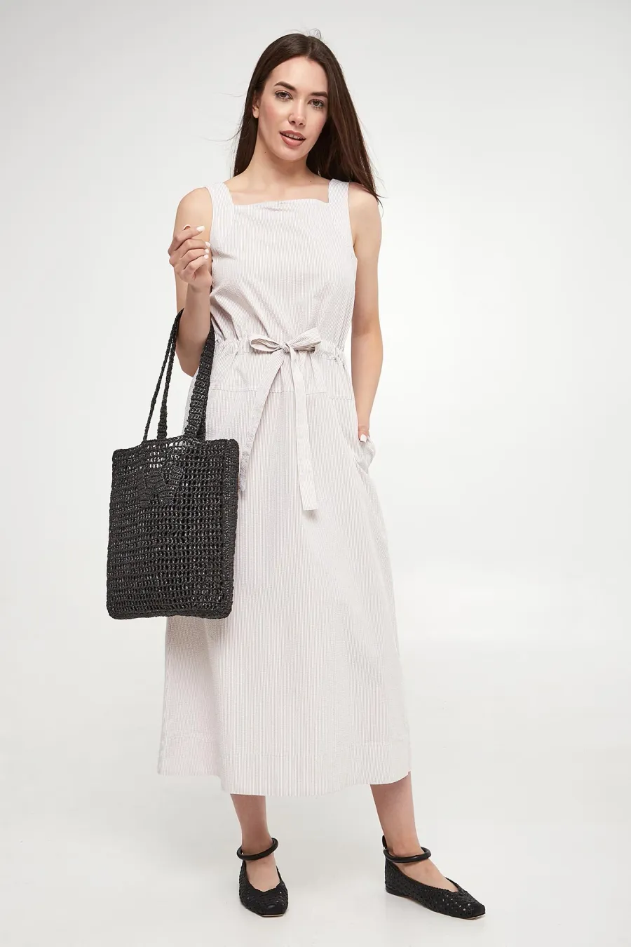 obrazek 1 Sukienka w paski Panfilo MAX MARA LEISURE Max Mara Leisure