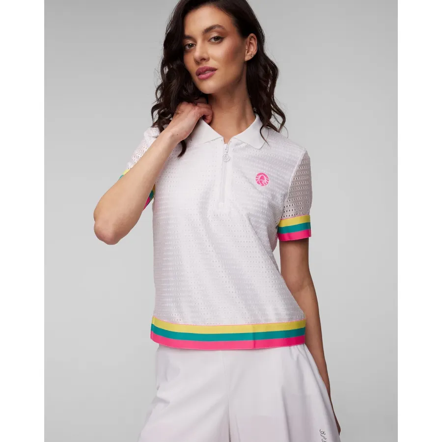 obrazek 1 Białe Polo Damskie Sportalm