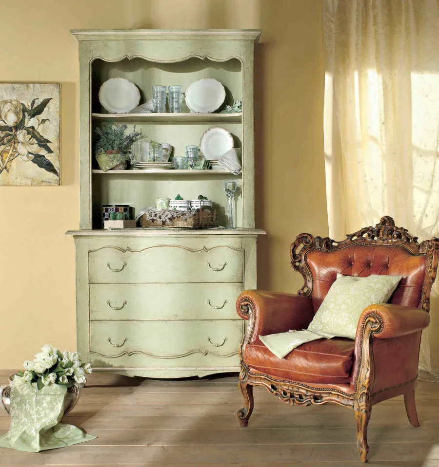 picture 1 Decorative wooden bookcase - Interiors Italia