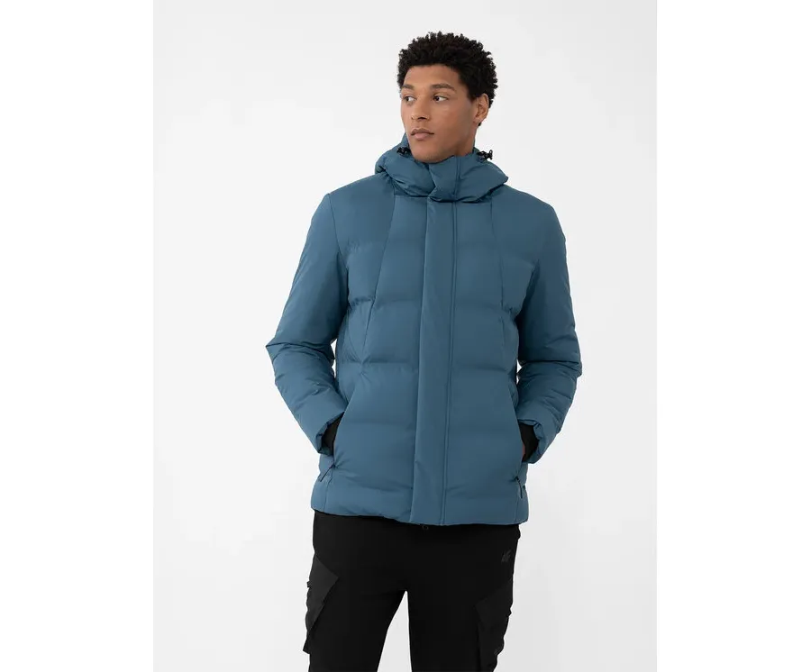 obrazek 1 4F Kurtka zimowa 4FAW23TDJAM249 Niebieski Regular Fit