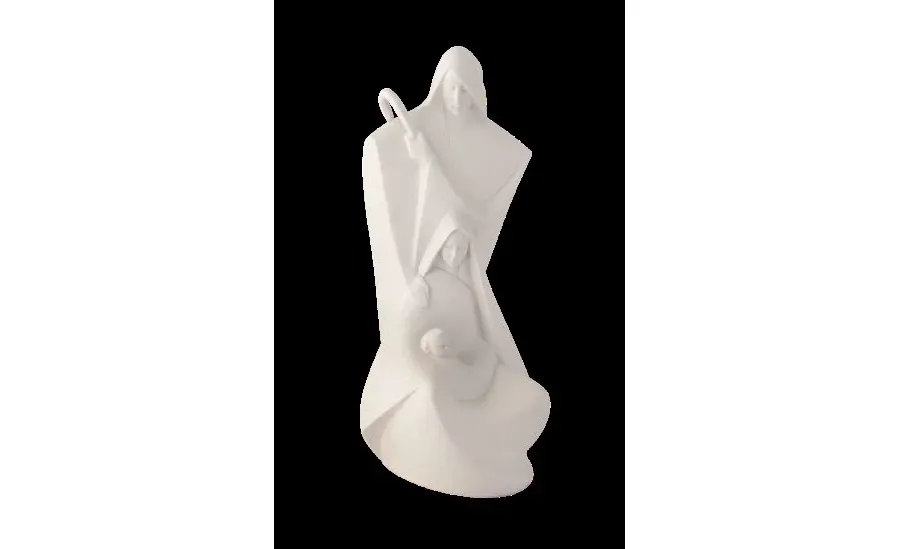 obrazek 1 Święta Rodzina wykonana z białej porcelany