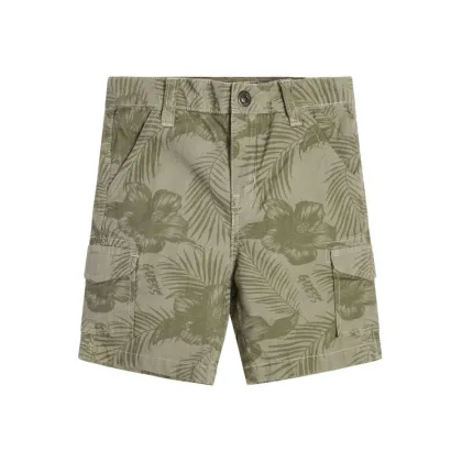 Zdjęcie Guess Szorty materiałowe N3GD12 WFCB0 Zielony Regular Fit