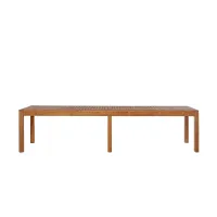Picture Rectangular Venezia dining table with a minimalist form