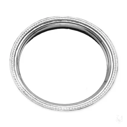 Picture Silver-plated bread stand with modern design - Zaramella Argenti