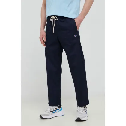 Zdjęcie Champion spodnie męskie kolor granatowy proste 216544-TTP