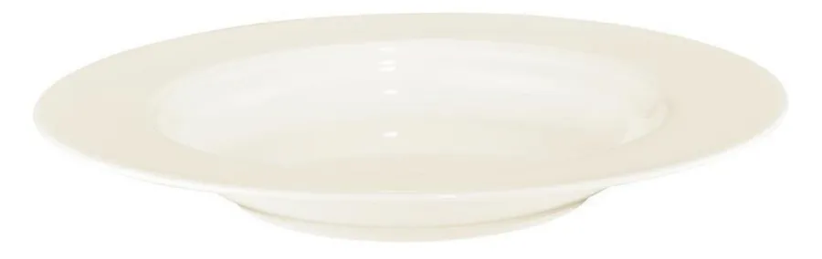 obrazek 3 Kremowy porcelanowy talerz do zupy z Niemiec – Tettau