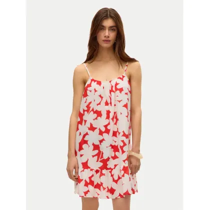 Zdjęcie Vero Moda Sukienka letnia Dicthe 10323634 Czerwony Regular Fit