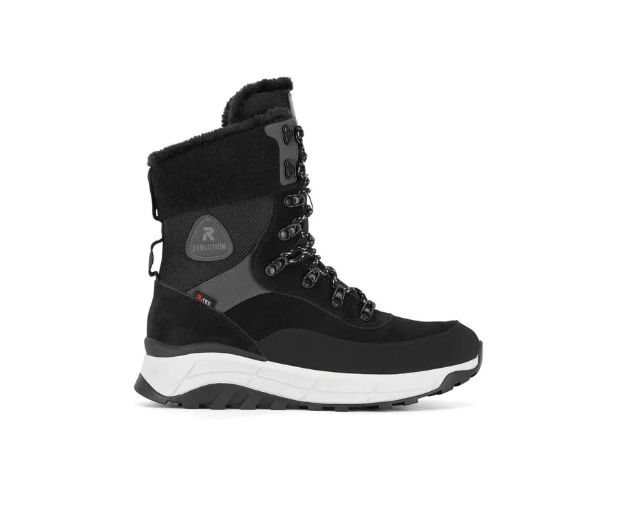 obrazek 1 Rieker Revolution Lifestyle Botki W0066-00 Czarny