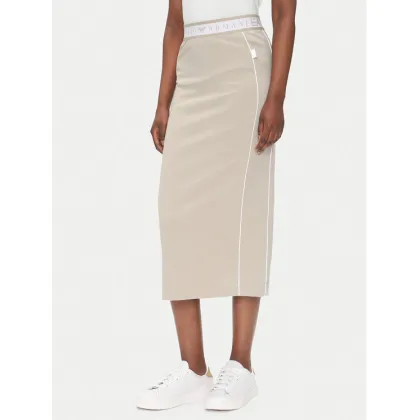 Zdjęcie EA7 Emporio Armani Spódnica midi 7W000279 AF12501 U6155 Beżowy Regular Fit