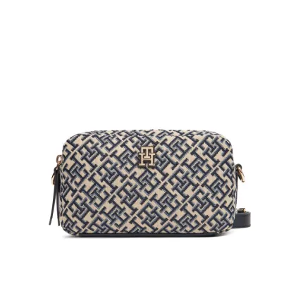 Zdjęcie Tommy Hilfiger Torebka Th Jacquard Camera Bag AW0AW17443 Granatowy