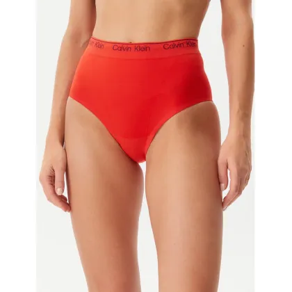 Zdjęcie Calvin Klein Underwear Figi klasyczne z wysokim stanem LV00QF8282 Czerwony