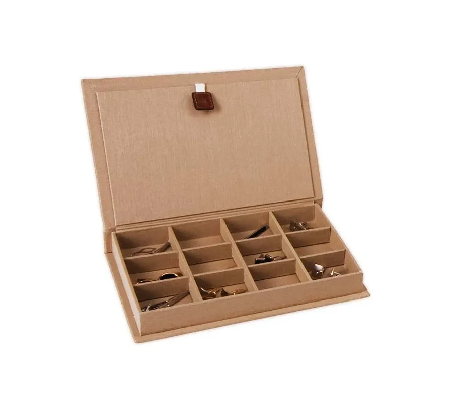 picture 1 Leather box for tie and cufflinks - Absolute Breton