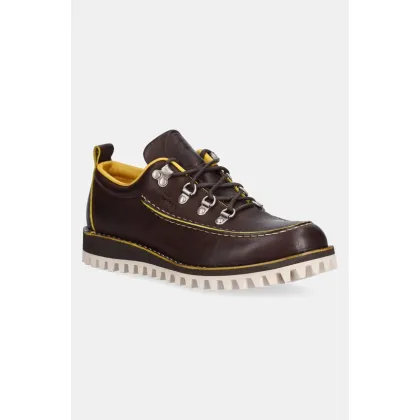 Zdjęcie Fracap sneakersy skórzane Shoes męskie kolor brązowy M61