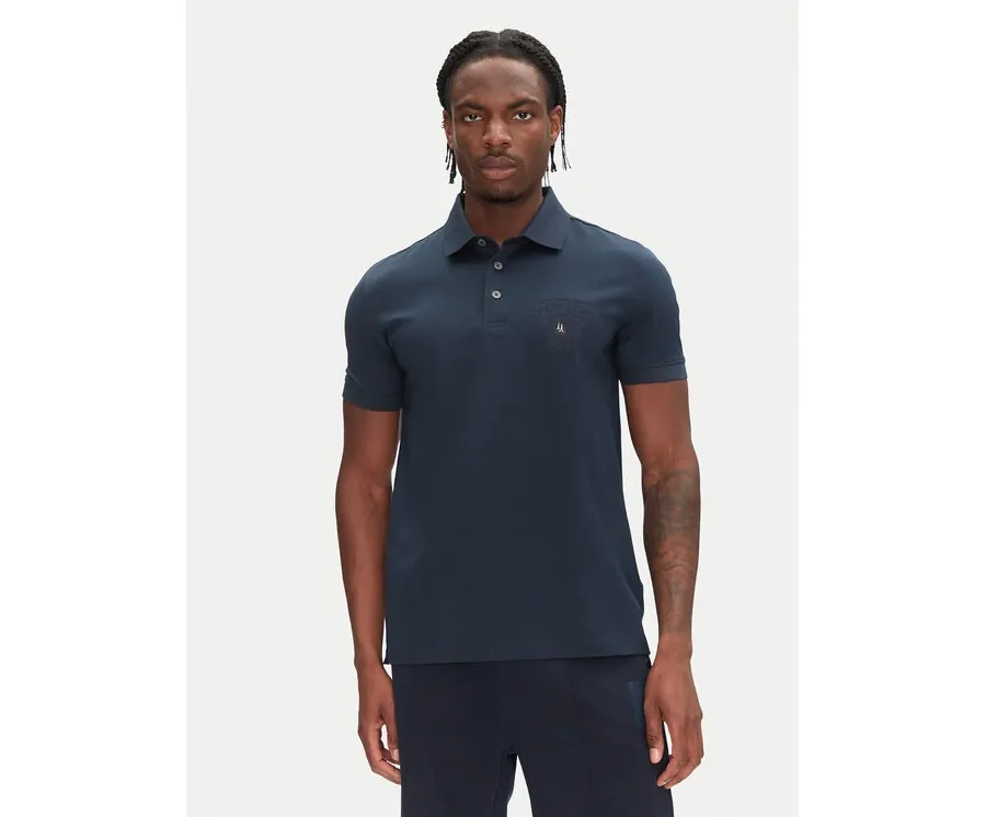 obrazek 1 Aeronautica Militare Polo 251PO1863J682 Granatowy Regular Fit