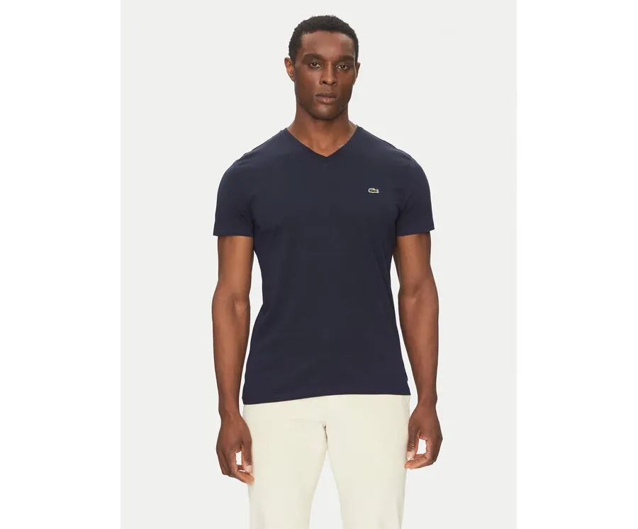 obrazek 1 Lacoste T-Shirt TH6710 Granatowy Regular Fit